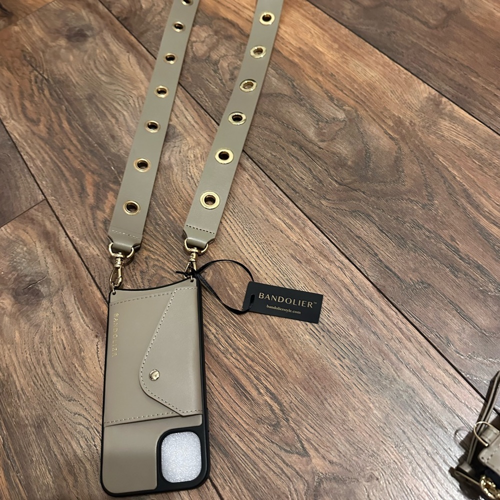 Bandolier iPhone 11 case with Strap & wallet
